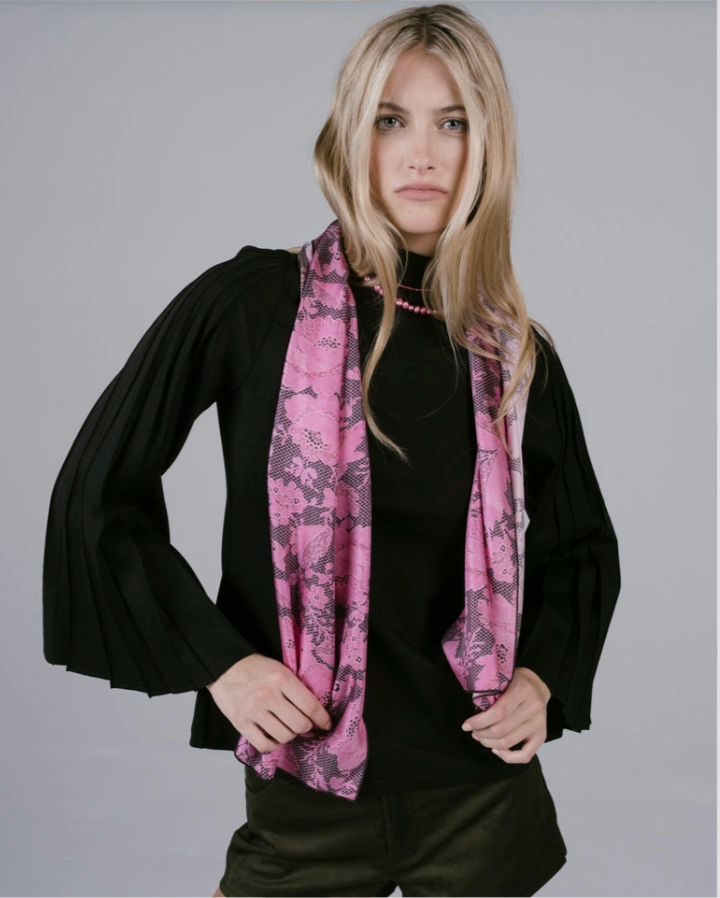 Silk Scarf - Briar Rose