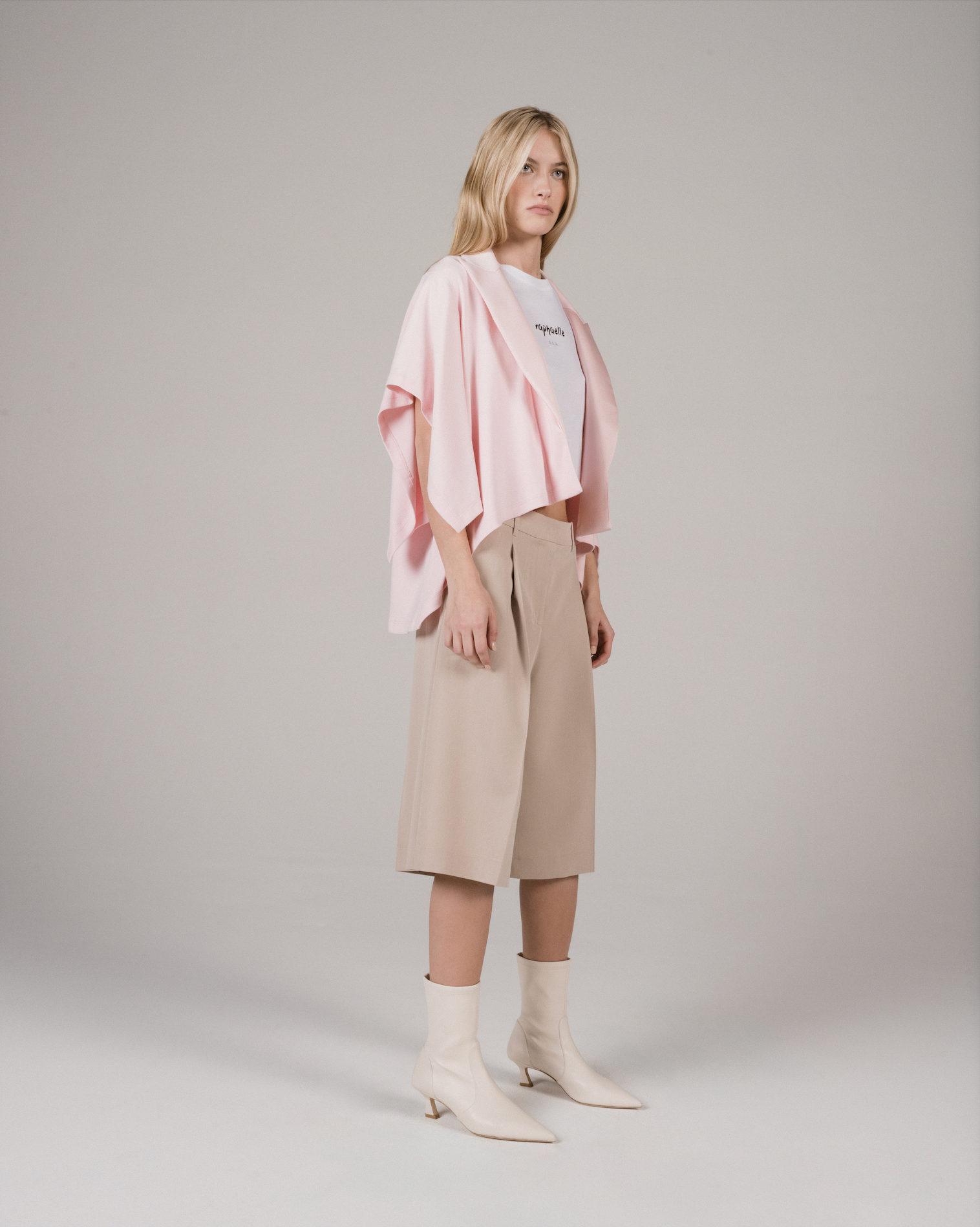 Tux Kimono - BabyPink