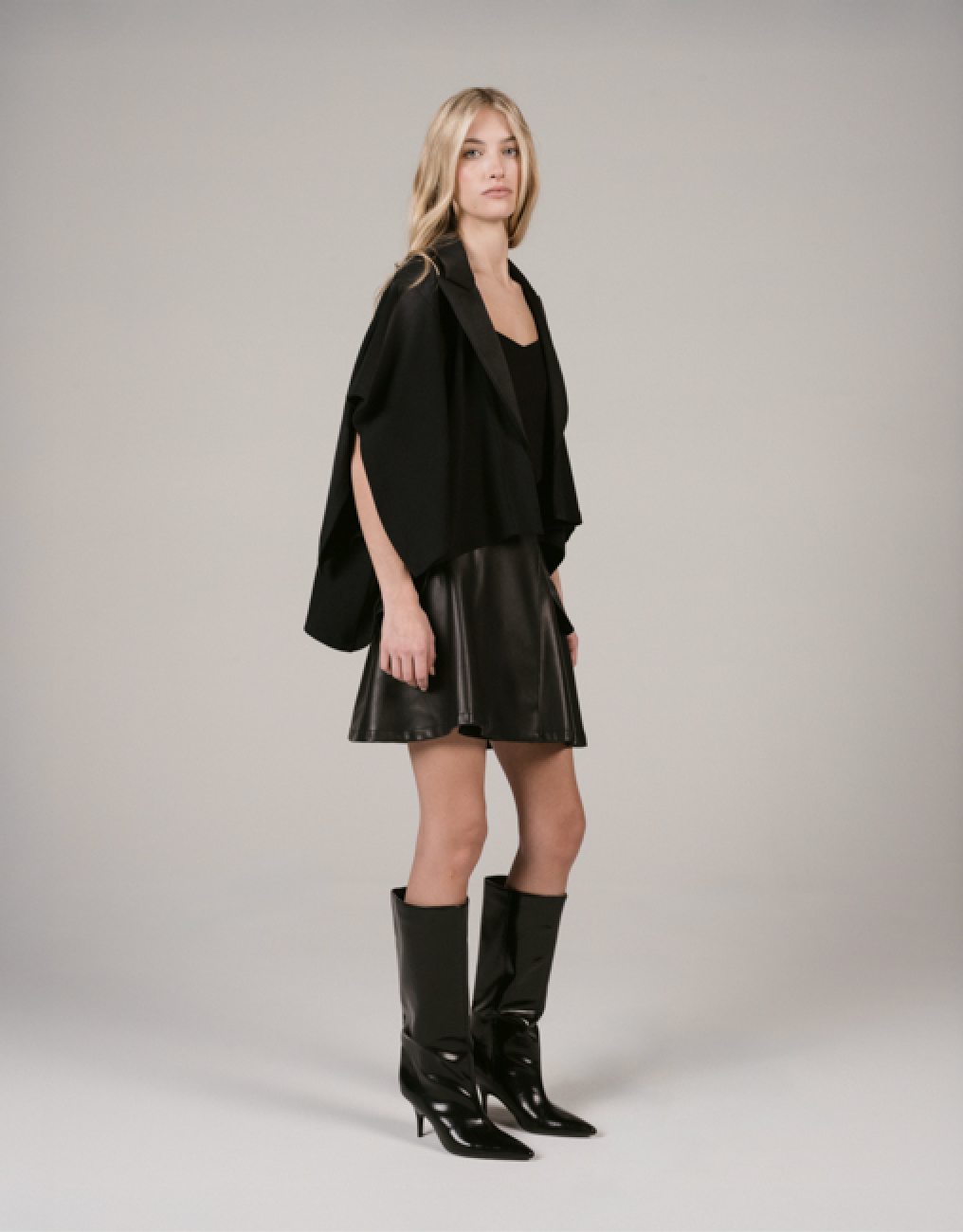 Tux Kimono - Black