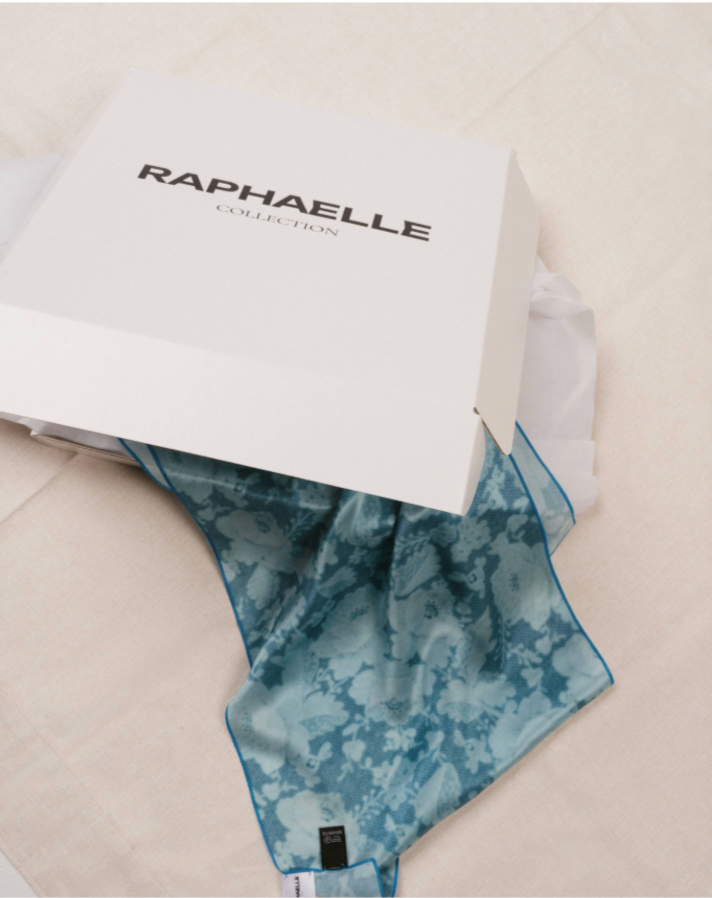 Silk Scarf - Ice Rink